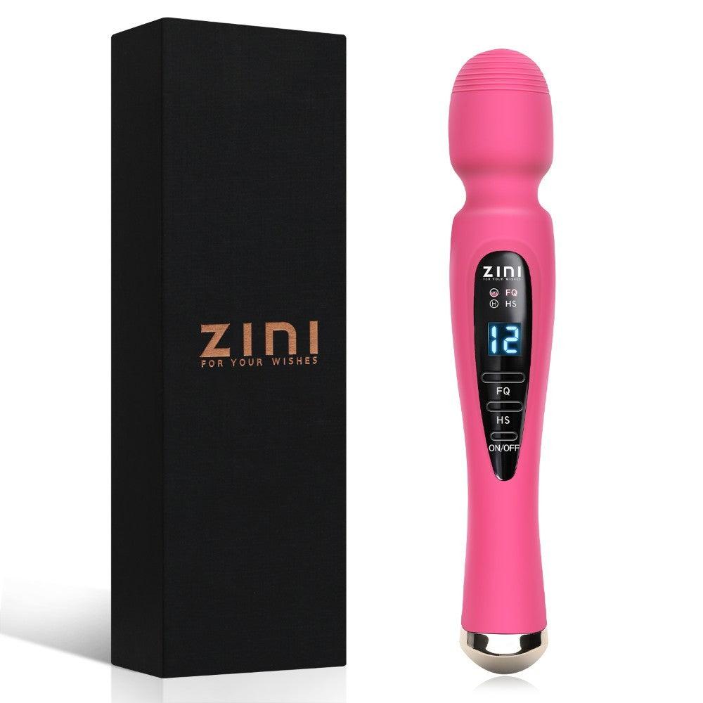 Rechargeable Personal Massager, 12 Modes Massager, Quiet Personal Massager For Women, Digital Display Personal Massager For Women Neck, Shoulder, Back Pain Relief - SqueezeBx