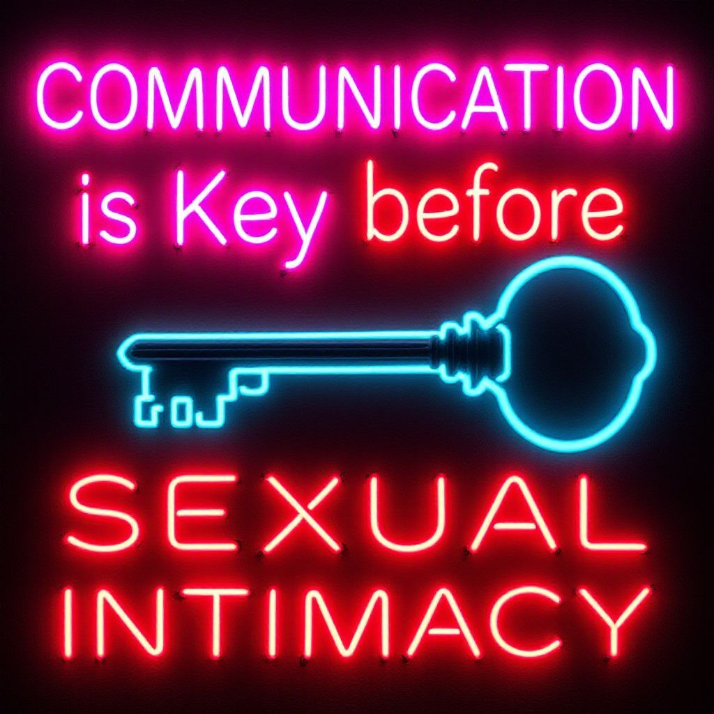 Why is communication key before sexual intimacy