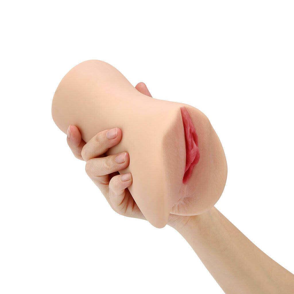 Master of Sock Puppets - Discreet Mini Soft Realistic Feel - Pocket Stroker - SqueezeBx